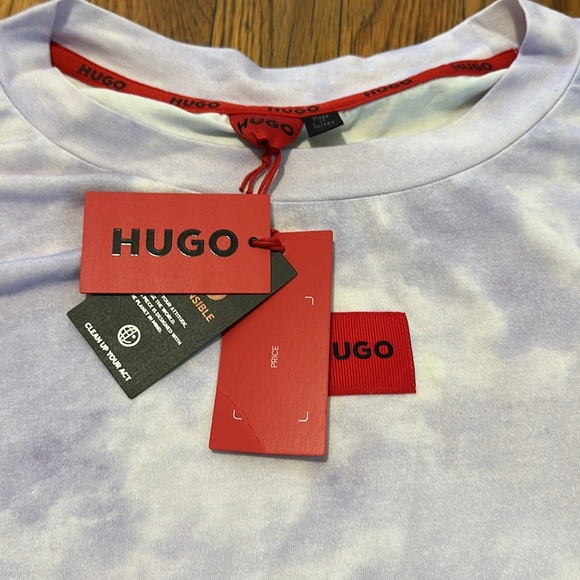 HUGO BOSS responsible splash short 2 piece set pajama relaxed wear size XL new - Picture 3 of 7